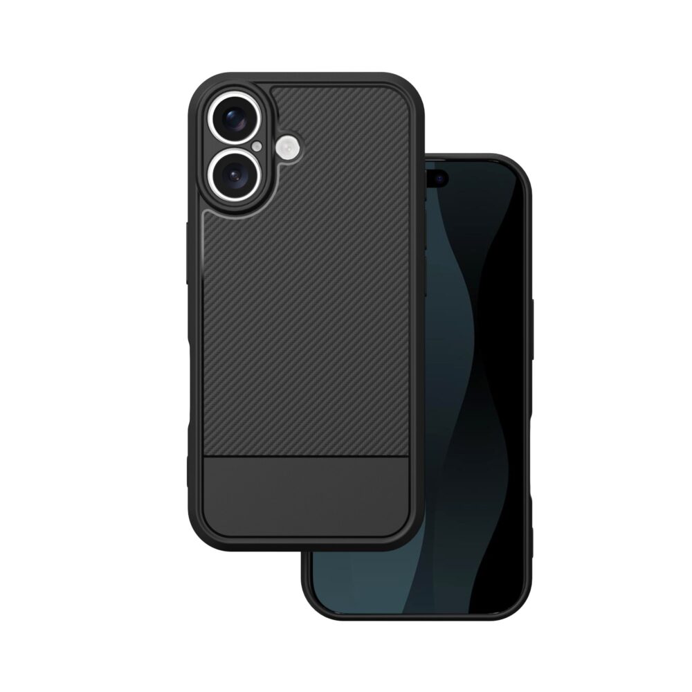 474971_oryg Simple Carbon case for iPhone 16 6,1" black