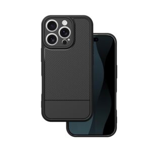 Simple Carbon case for iPhone 16 Pro 6,3" black