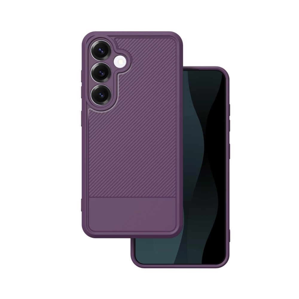 474990_oryg Simple Carbon case for Samsung Galaxy S25 purple