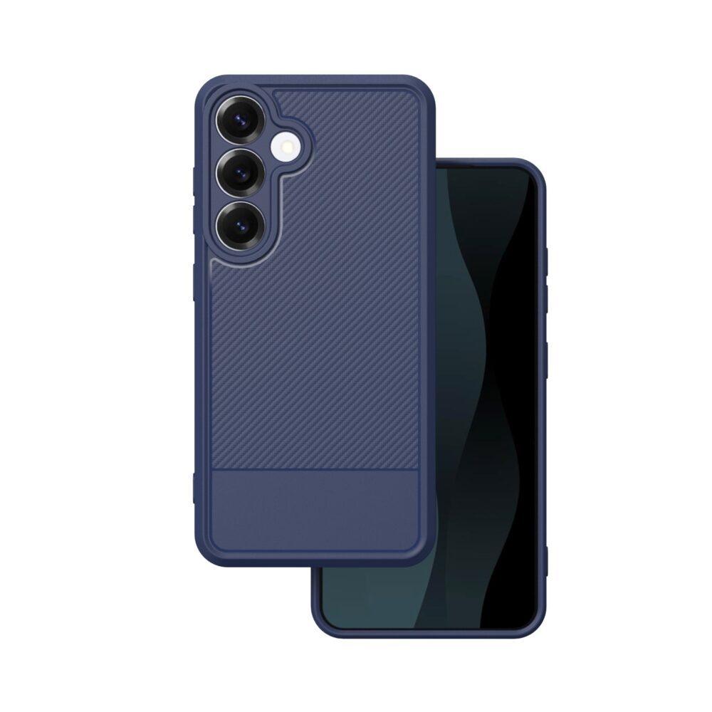 474991_oryg Simple Carbon case for Samsung Galaxy S25 blue