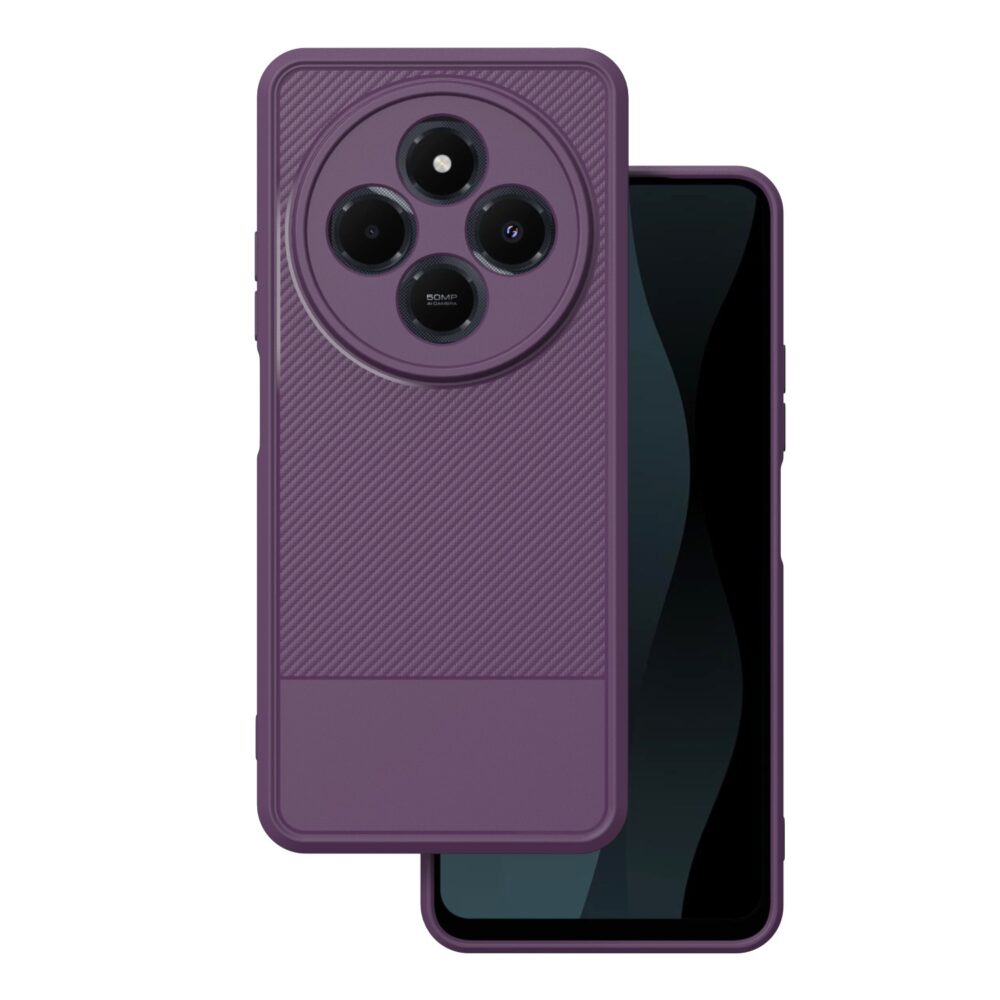 474993_oryg Simple Carbon case for Xiaomi Redmi 14C 4G/ 14C 5G / Redmi A4 / POCO C75 purple