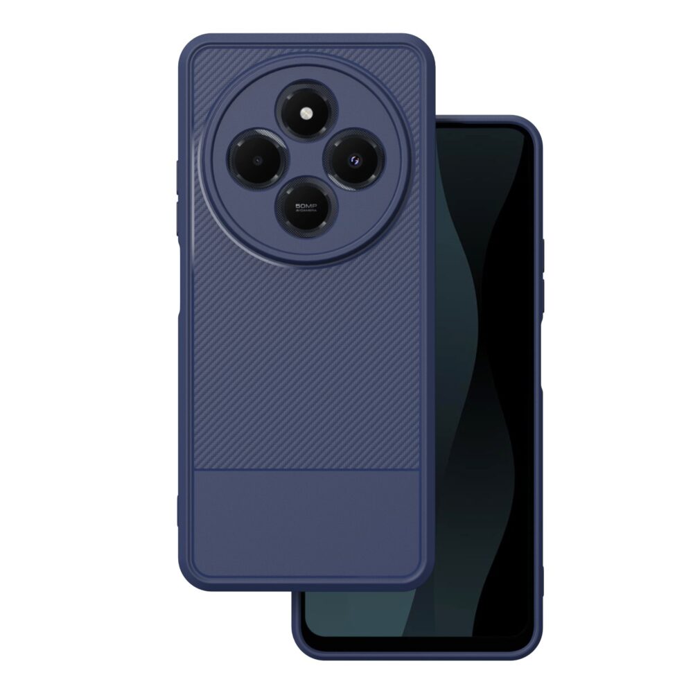 474994_oryg Simple Carbon case for Xiaomi Redmi 14C 4G/ 14C 5G / Redmi A4 / POCO C75 blue