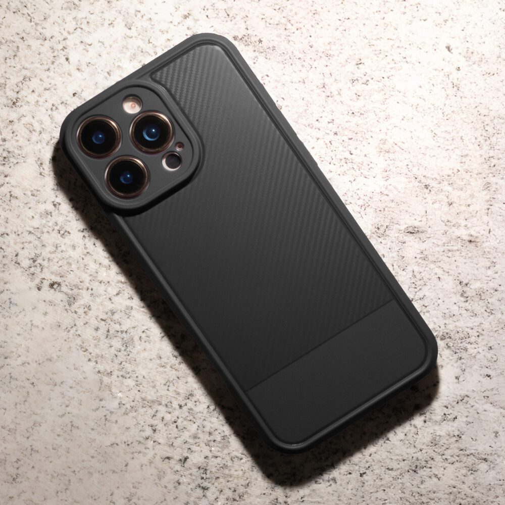 475009_oryg Simple Carbon case for iPhone 14 6,1" black