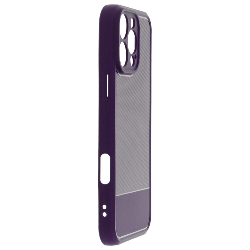 475013_oryg Simple Carbon case for iPhone 14 6,1" purple