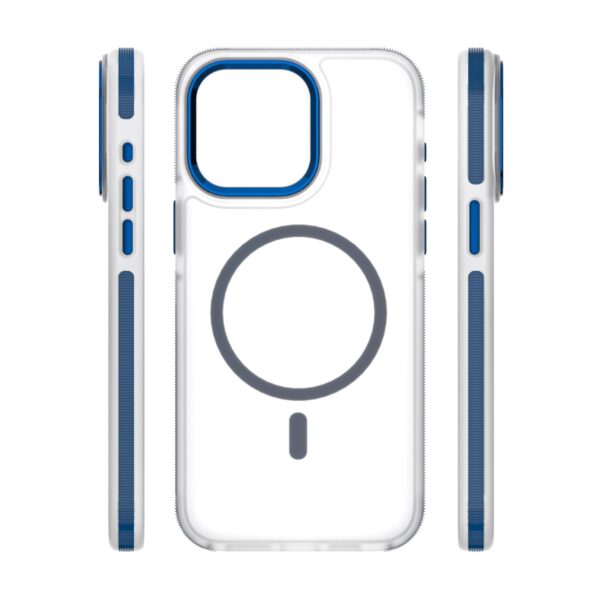 Etteri Icy Mag case for iPhone 15 Pro 6,1" blue
