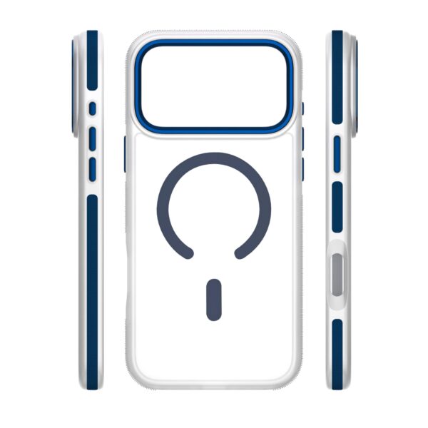 Etteri Icy Mag case for iPhone 17 Pro blue