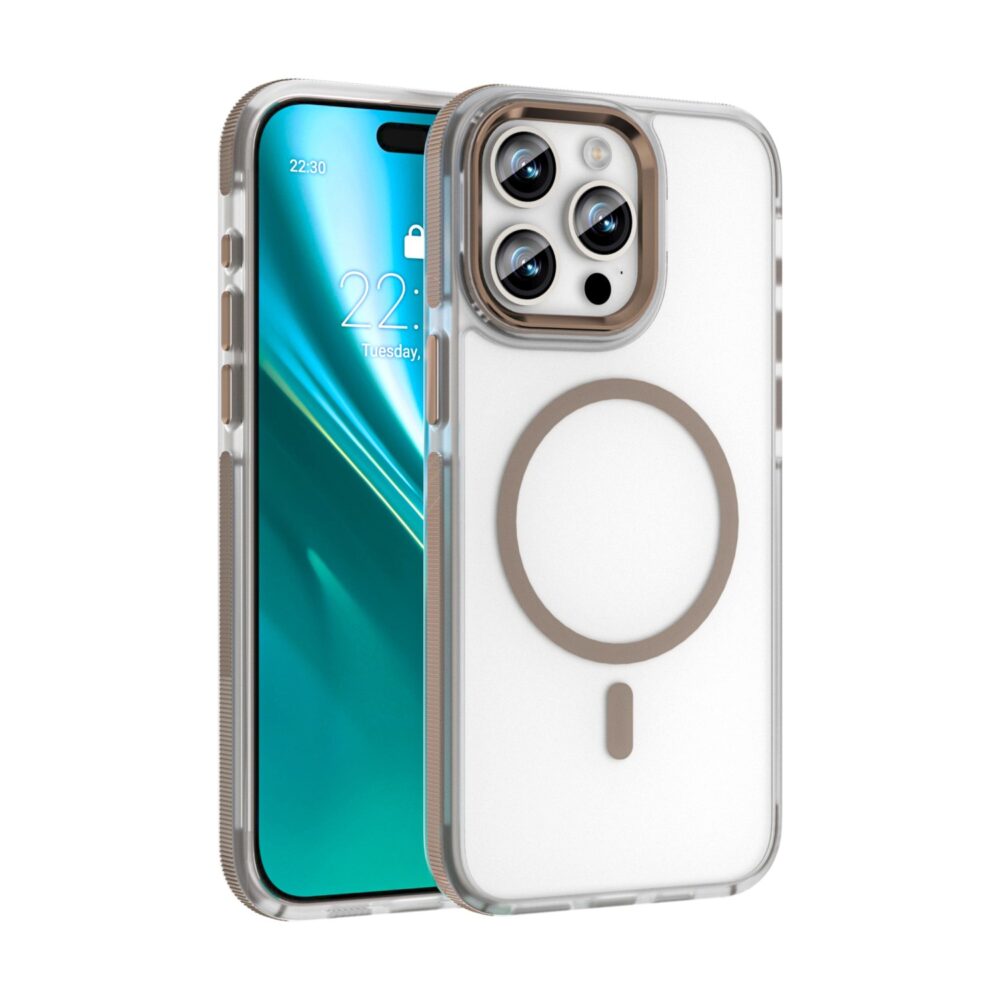 476201_oryg Etteri Icy Mag case for iPhone 15 Pro 6,1" gold