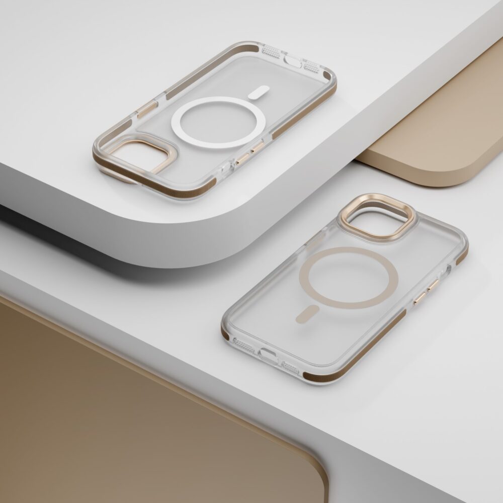 476206_oryg Etteri Icy Mag case for iPhone 15 Pro 6,1" gold