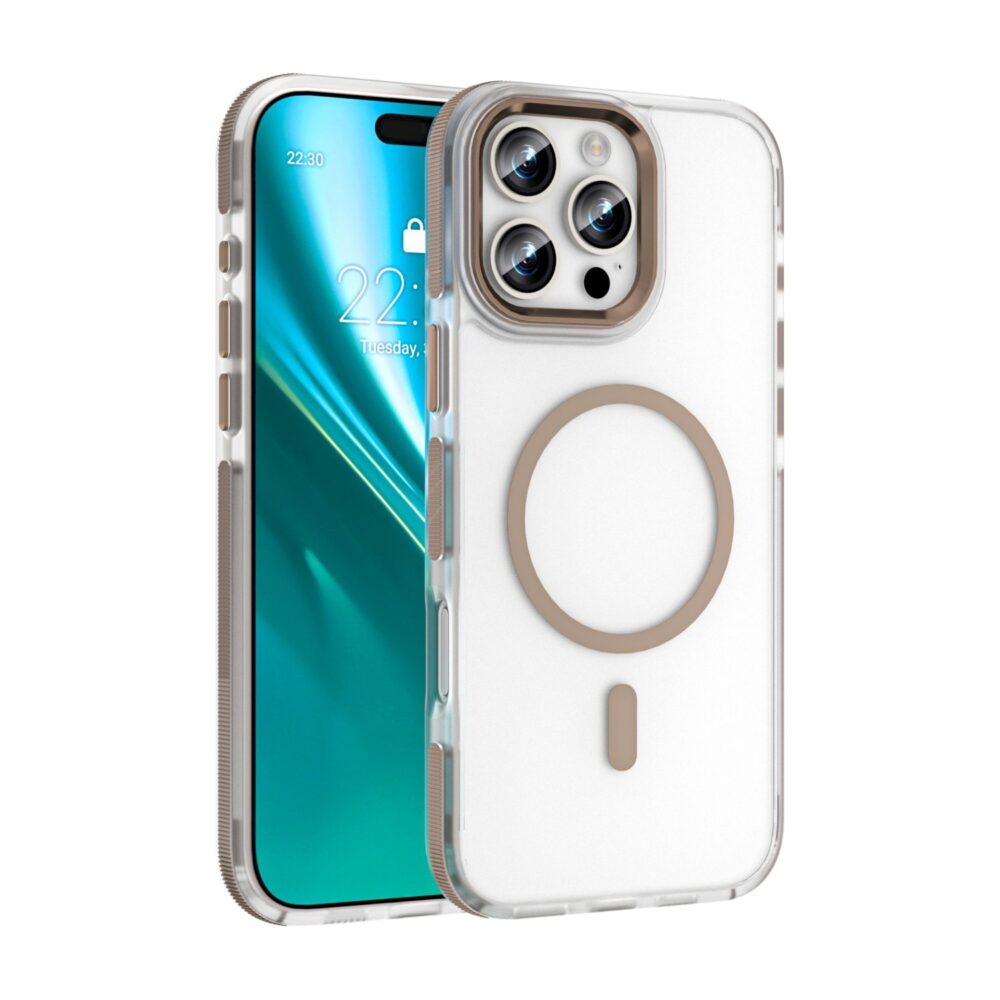 476217_oryg Etteri Icy Mag case for iPhone 16 Pro Max 6,9" gold