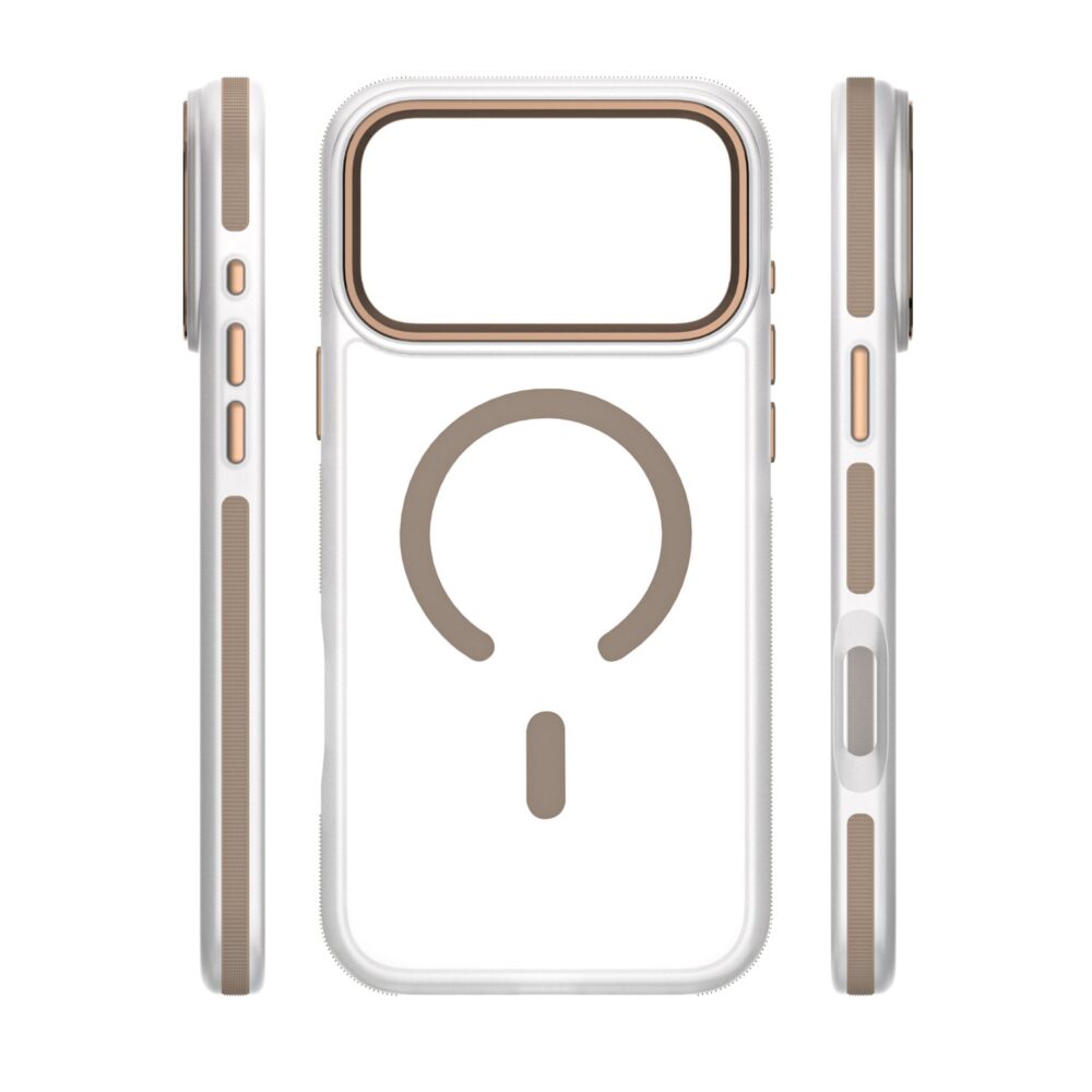 Etteri Icy Mag case for iPhone 17 Pro gold