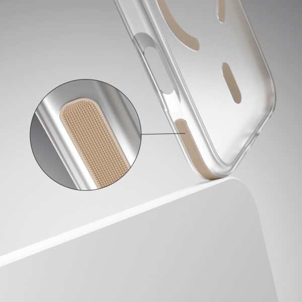 Etteri Icy Mag case for iPhone 17 Pro Max gold
