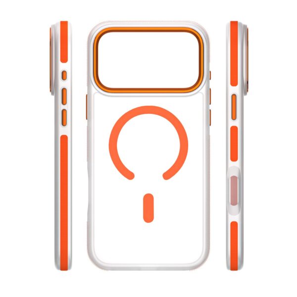 Etteri Icy Mag case for iPhone 17 Pro Max orange