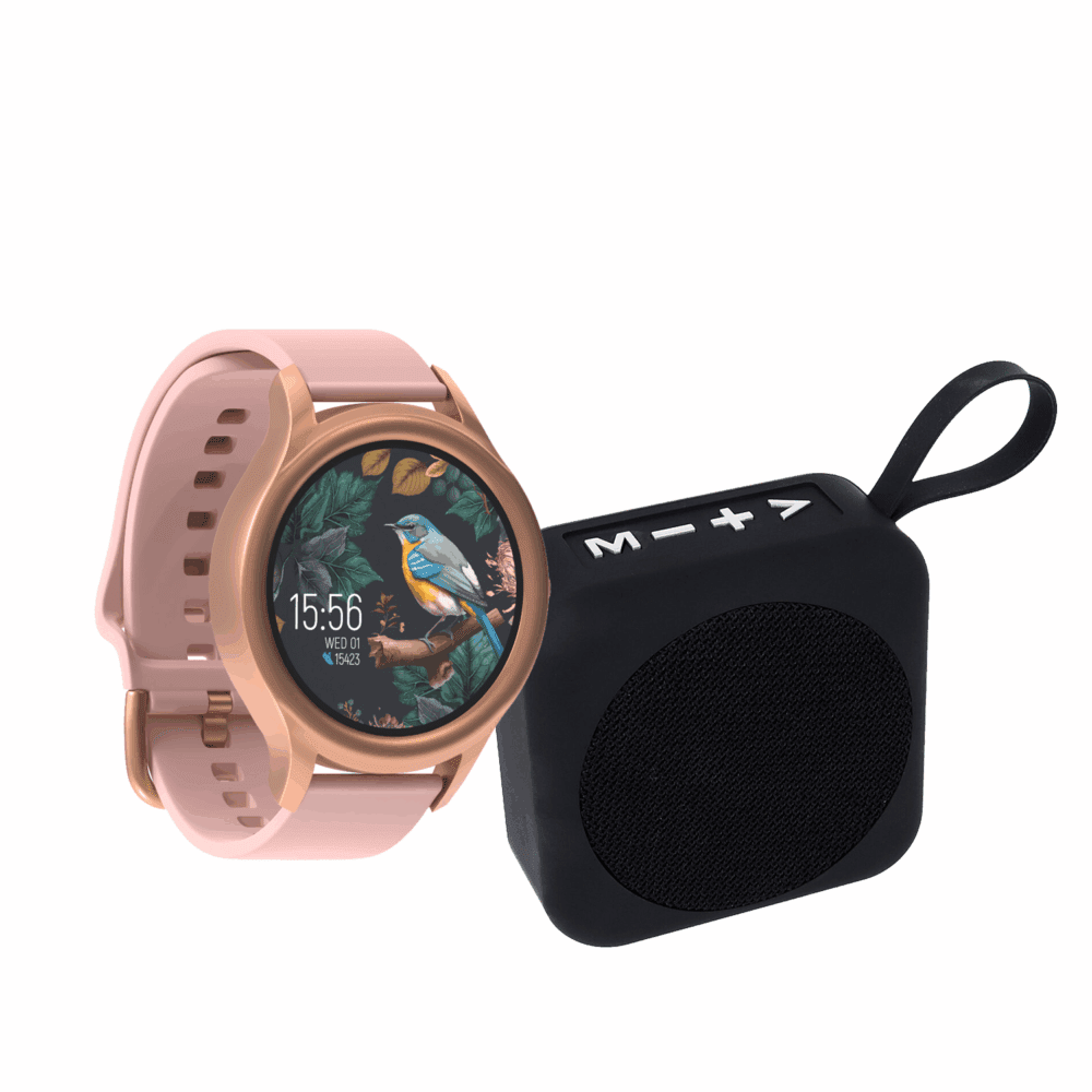 476292_oryg Forever smartwatch ForeVive 3 SB-340 gold with bluetooth speaker 3W