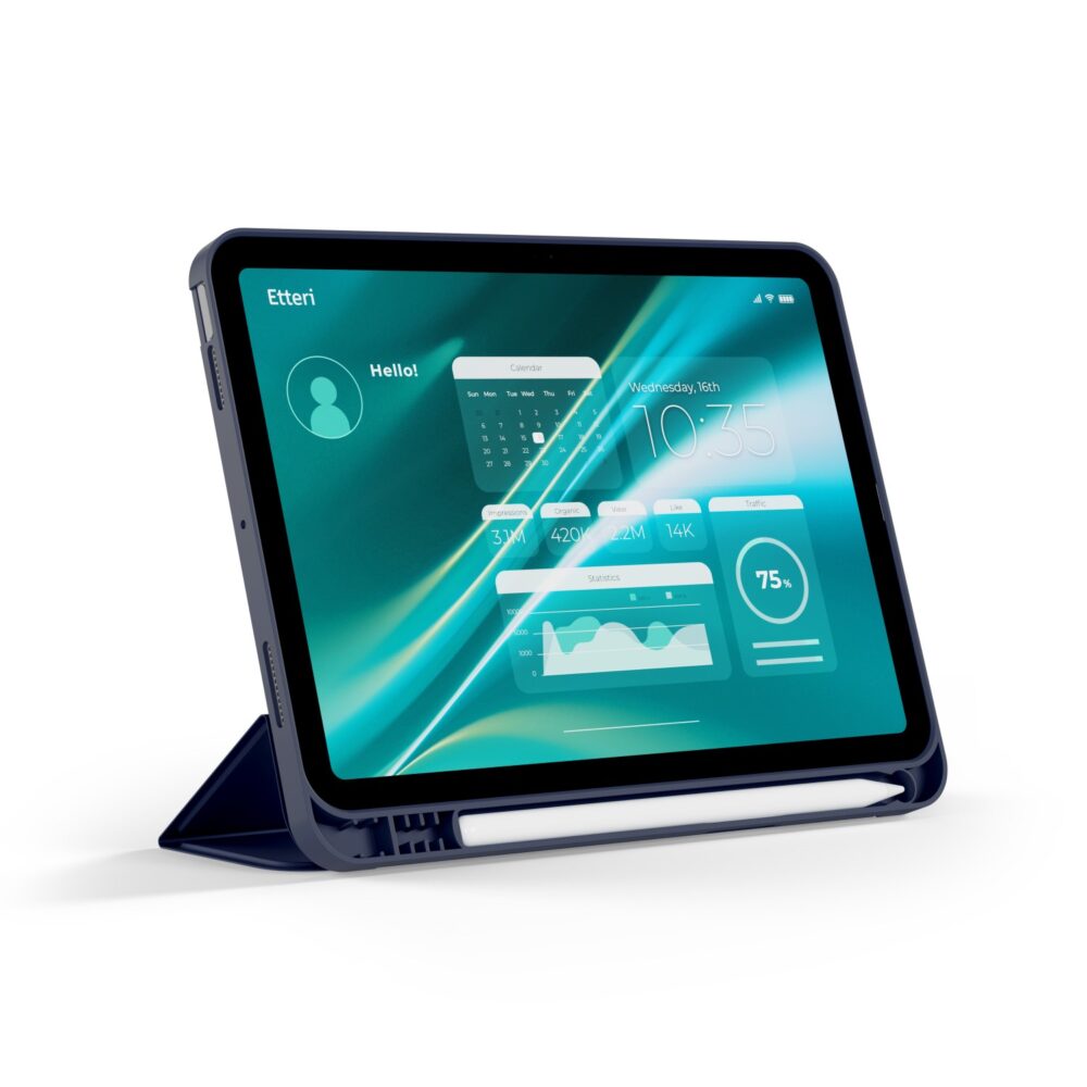 476383_oryg Etteri case for Samsung Tab A9+ 2023 11' dark blue