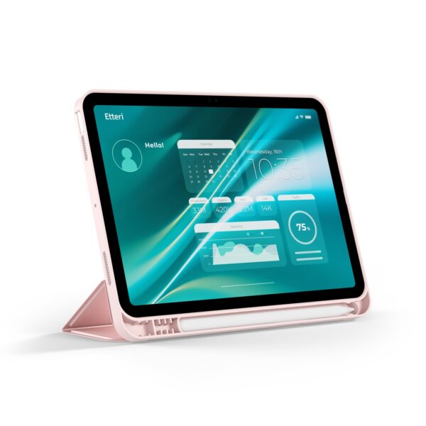 Etteri case for Samsung Tab A9 2023 8,7' light pink