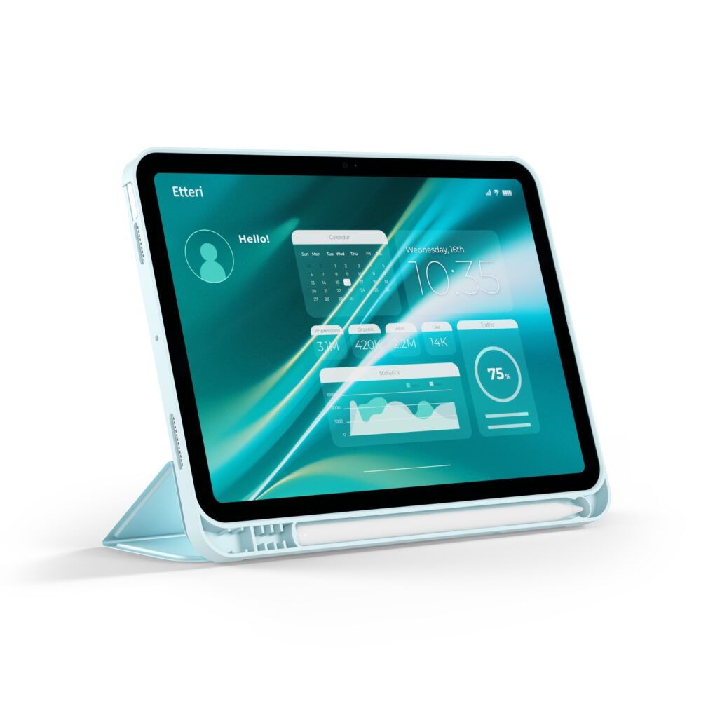 476473_oryg Etteri case for Samsung Tab A9+ 2023 11' light blue