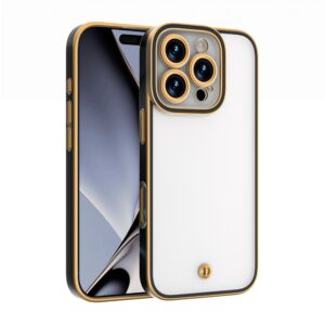 Silky Gold case for iPhone 17 Pro Max 6,9" black