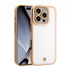 Silky Gold case for iPhone 17 Pro 6,3" pink