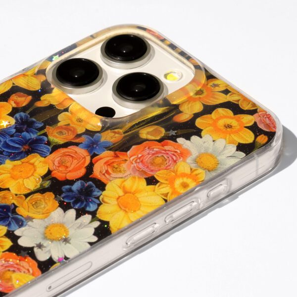 477464_oryg Glow Glam case for iPhone 13 6,1" orange
