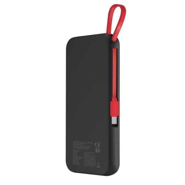 Maxlife wireless power bank MXPB-08 10000 mAh magnetic 3in1 black