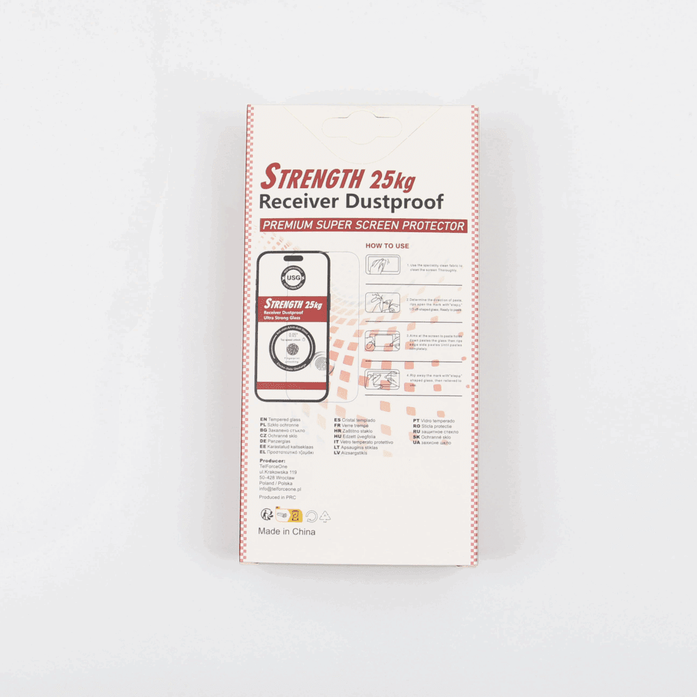 477681_oryg Tempered glass Ultra Strong 45KG for Xiaomi Redmi Note 14 4G / 14 5G