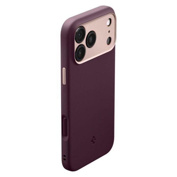 Spigen Nano Pop Mag Magsafe case for iPhone 17 Pro Max Burgundy Bean