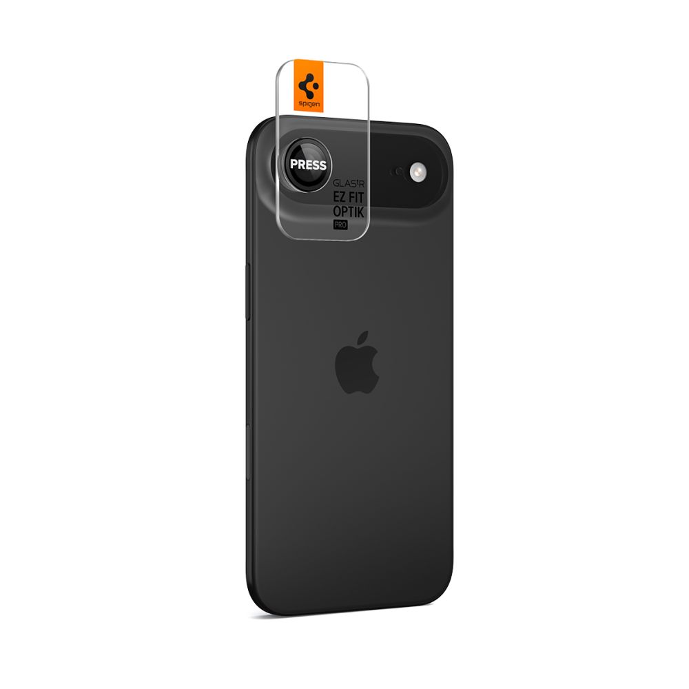 Spigen Optik Pro Glas.Tr ”Ez Fit” Camera Protector 2-Pack for iPhone 17 Air Black