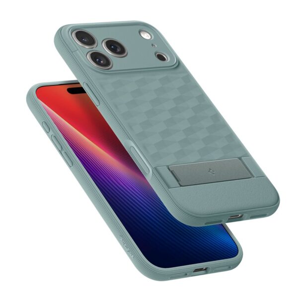 Spigen Parallax ”S” Mag Magsafe case for iPhone 17 Pro Sage Green