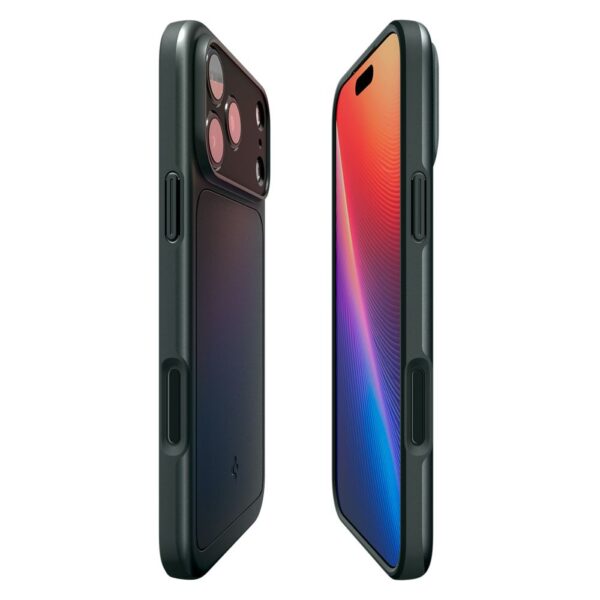 Spigen Thin Fit Mag Magsafe case for iPhone 17 Pro Abyss Green