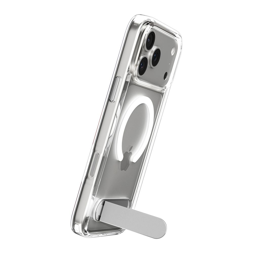 Spigen Ultra Hybrid ”S” Mag Magsafe case for iPhone 17 Pro Clear/White