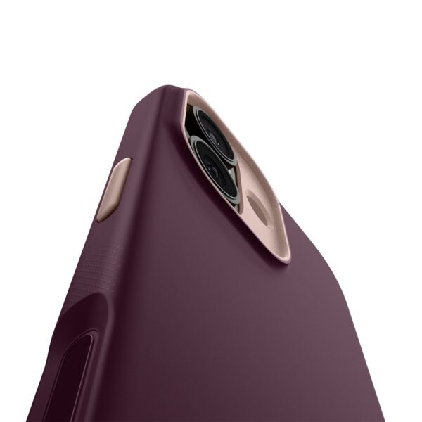 Spigen Nano Pop Mag Magsafe case for iPhone 17 Burgundy Bean