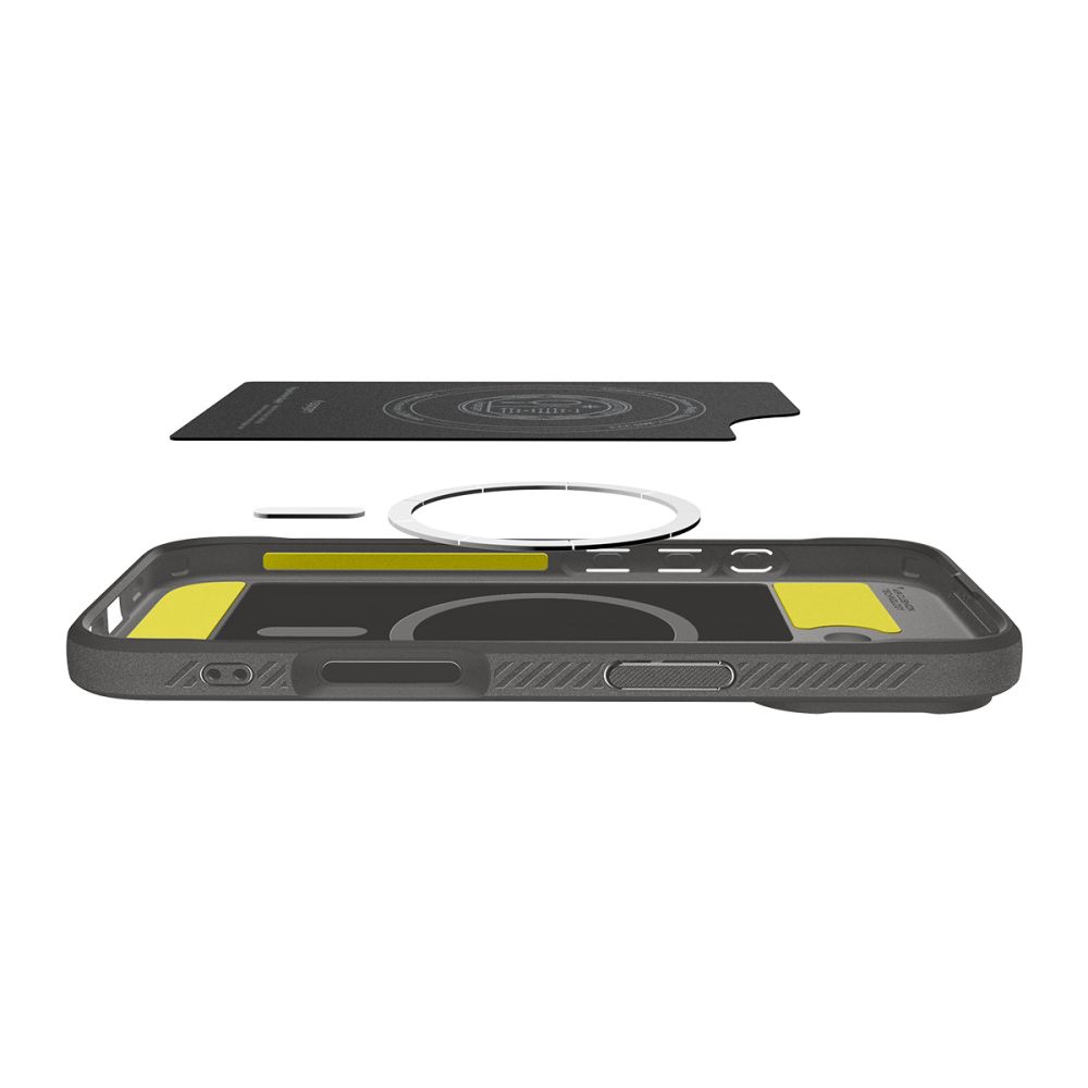 Spigen Rugged Armor Mag Magsafe case for iPhone 17 Grey