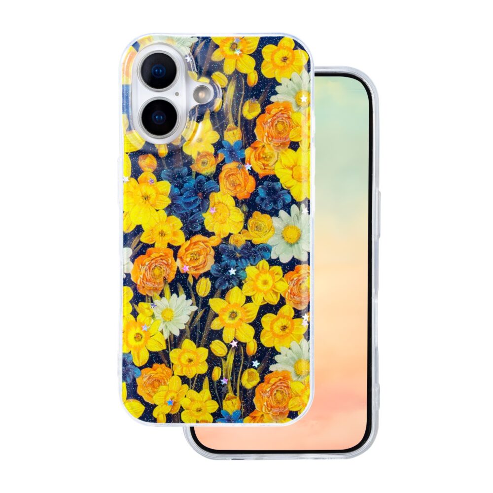 478282_oryg Glow Glam case for iPhone 17 6,3" orange
