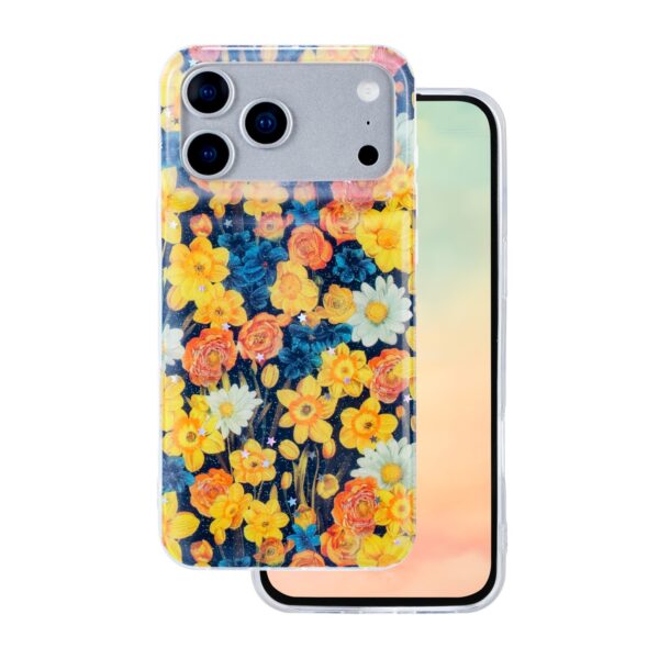 Glow Glam case for iPhone 17 Pro Max 6,9" orange