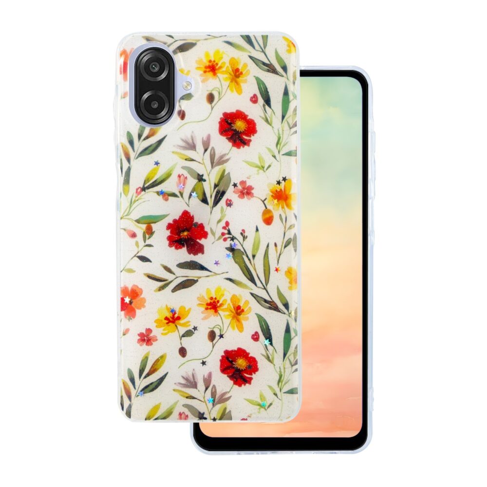 478300_oryg Glow Glam case for Samsung Galaxy A07 4G white
