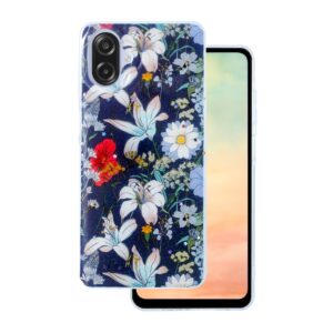 Glow Glam case for Samsung Galaxy A07 4G blue