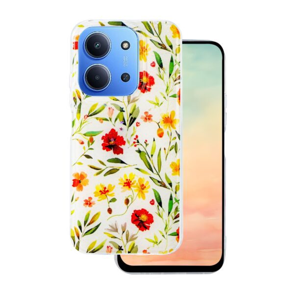 Glow Glam case for Xiaomi Redmi 15C 4G EU / 15C 5G EU (173.16 x 81.06 x 8.2 mm) white