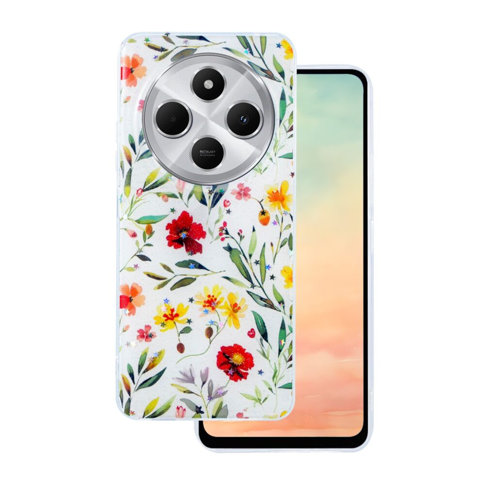 478442_oryg Glow Glam case for Xiaomi Redmi Note 14 Pro 5G (Global) / Note 14 Pro Plus 5G (Global) white