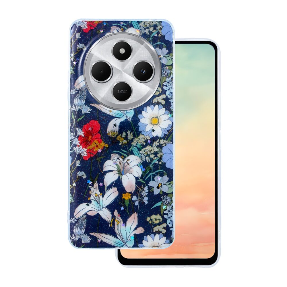 478443_oryg Glow Glam case for Xiaomi Redmi Note 14 Pro 5G (Global) / Note 14 Pro Plus 5G (Global) blue