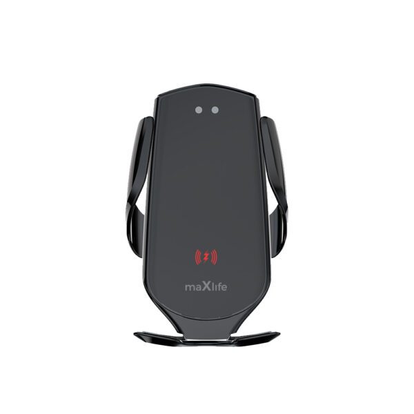 Maxlife car holder for air vent MXCH-08 automatic with wireless charging black 15W