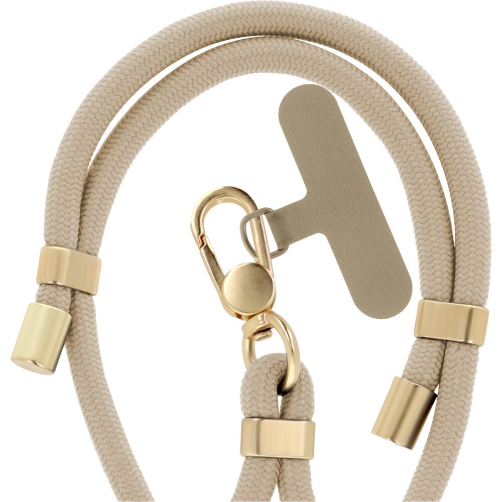 Universal phone strap Elegant gold