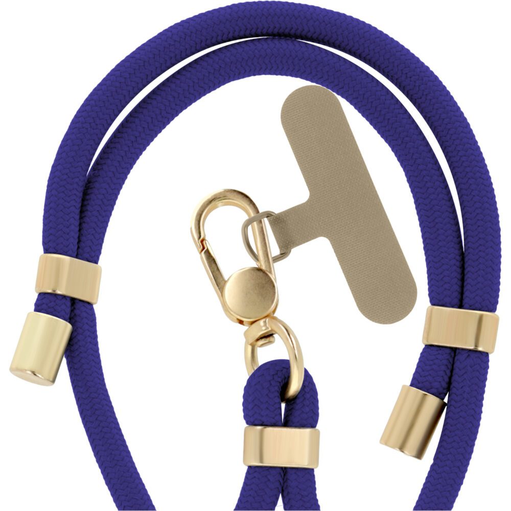Universal phone strap Elegant navy blue