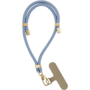 Universal phone strap Elegant light blue