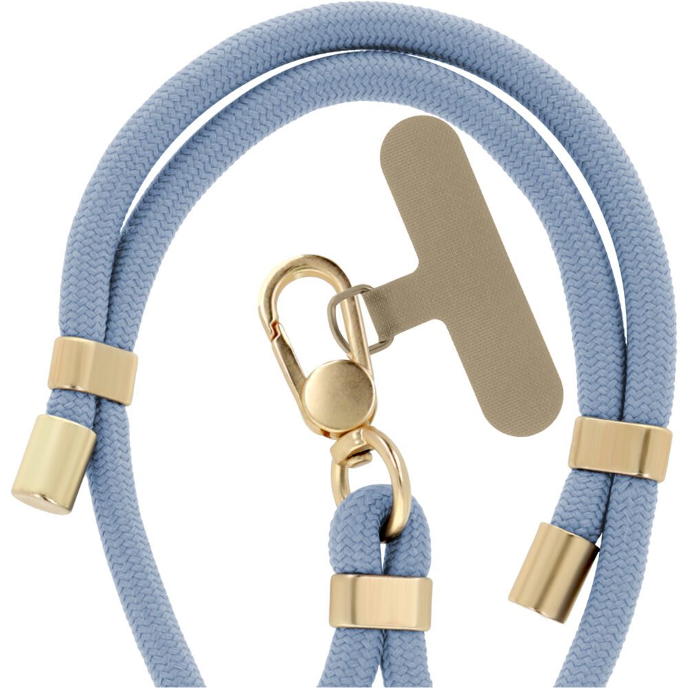 Universal phone strap Elegant light blue