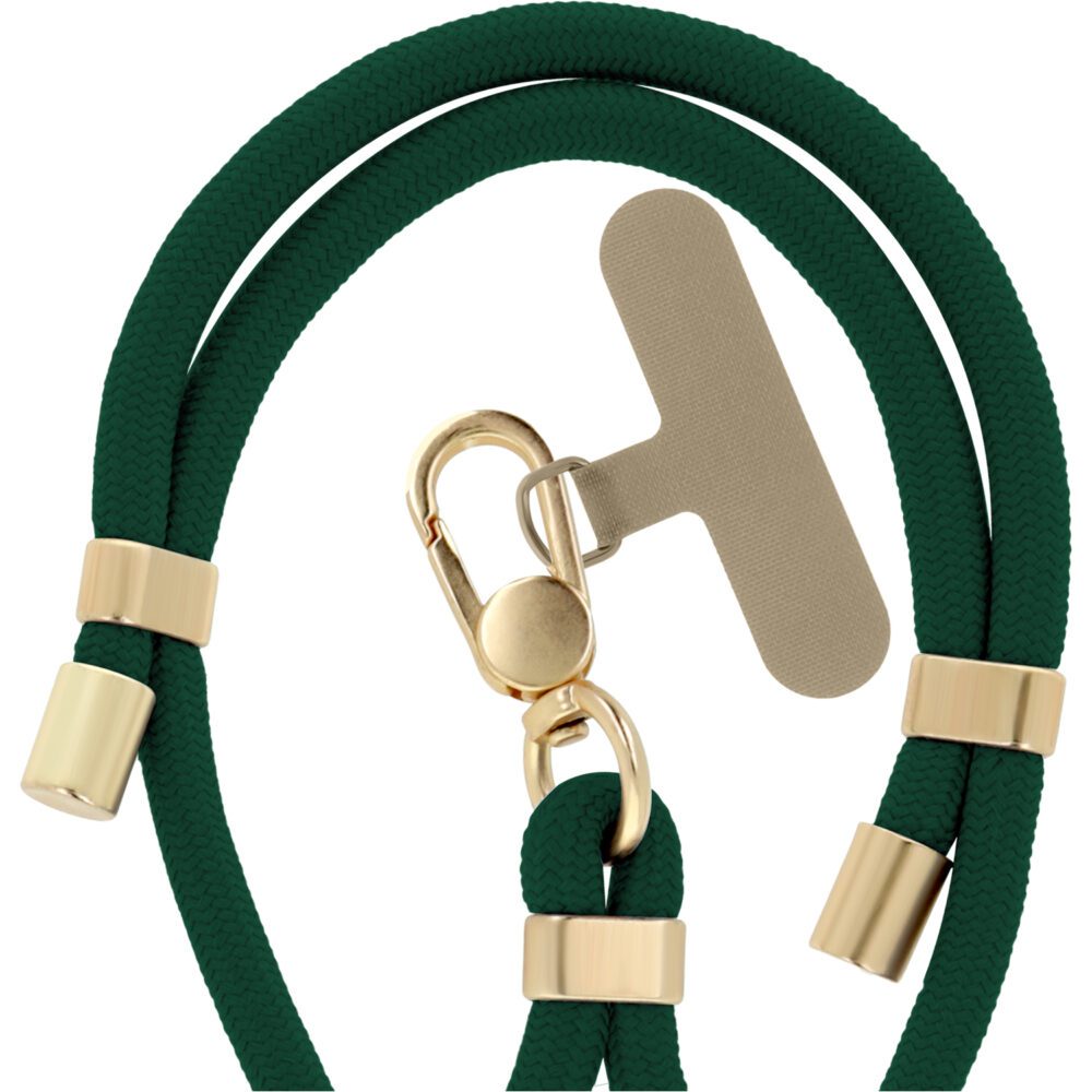 Universal phone strap Elegant green