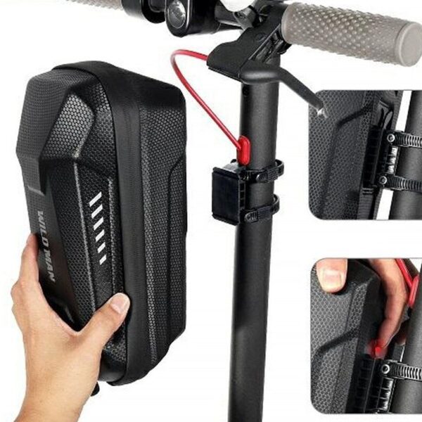 47cb962fabe7996c9ac78862e147aec2 WILDMAN traveling bag for scooter waterproof 4L ES8X Max black