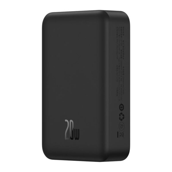 Baseus EnerFill FM41 Ultra-Mini Magnetic Power Bank 20W 20000mAh Black