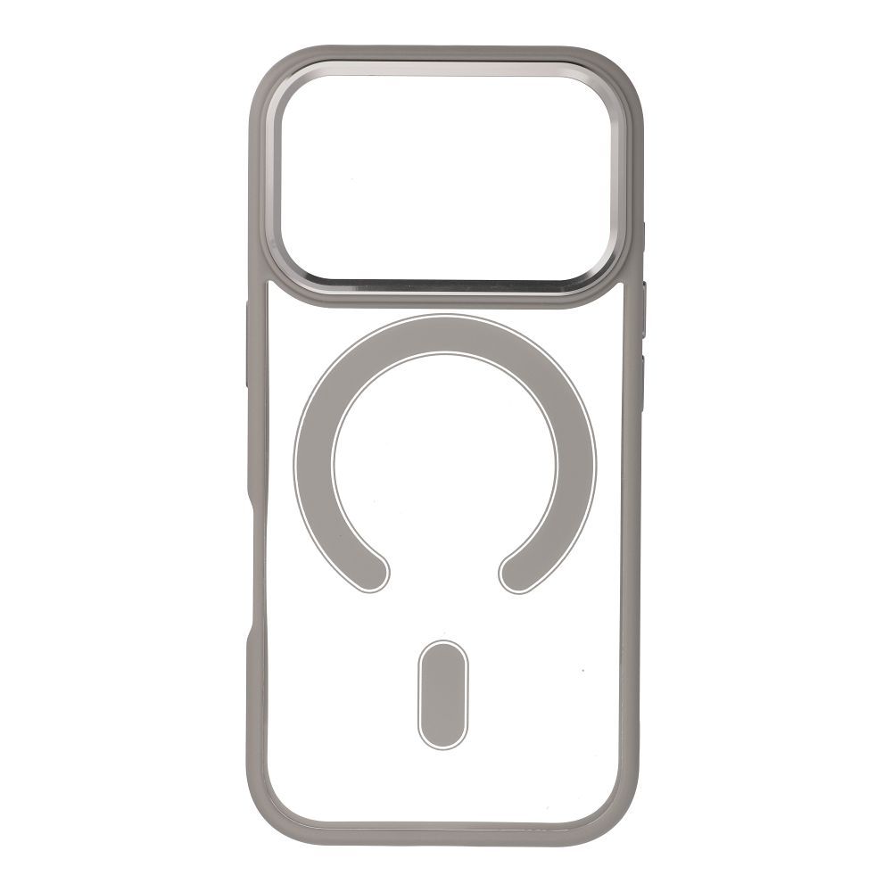 4aa9cdd4f8fdd7147010fbeae11d47c0 COLOR EDGE MAG COVER case compatible with MagSafe for IPHONE 17 Pro titatnium grey