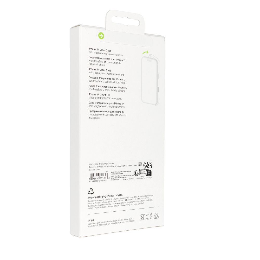 iPhone 17 Clear Case with MagSafe