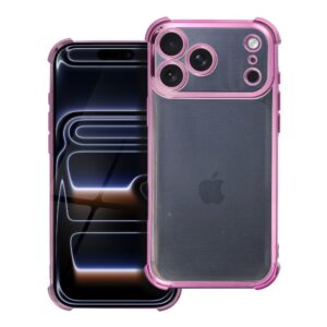 Case ANTISHOCK ELECTRO for IPHONE 17 Pro Max pink